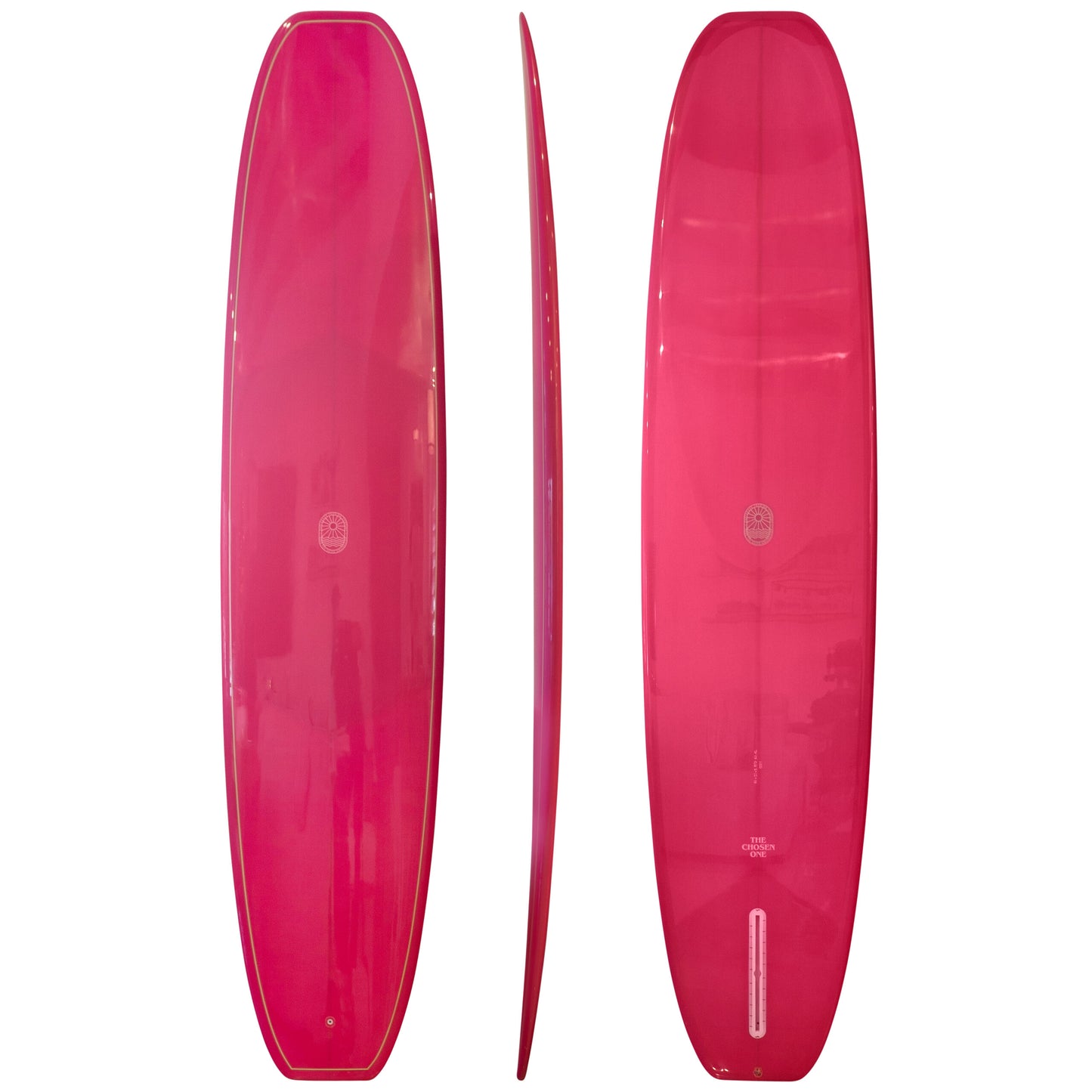 The Chosen One Longboard - Hot Pink