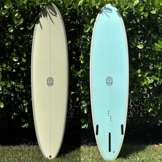 Mid length surfboard - all around mid length - beginner mid length