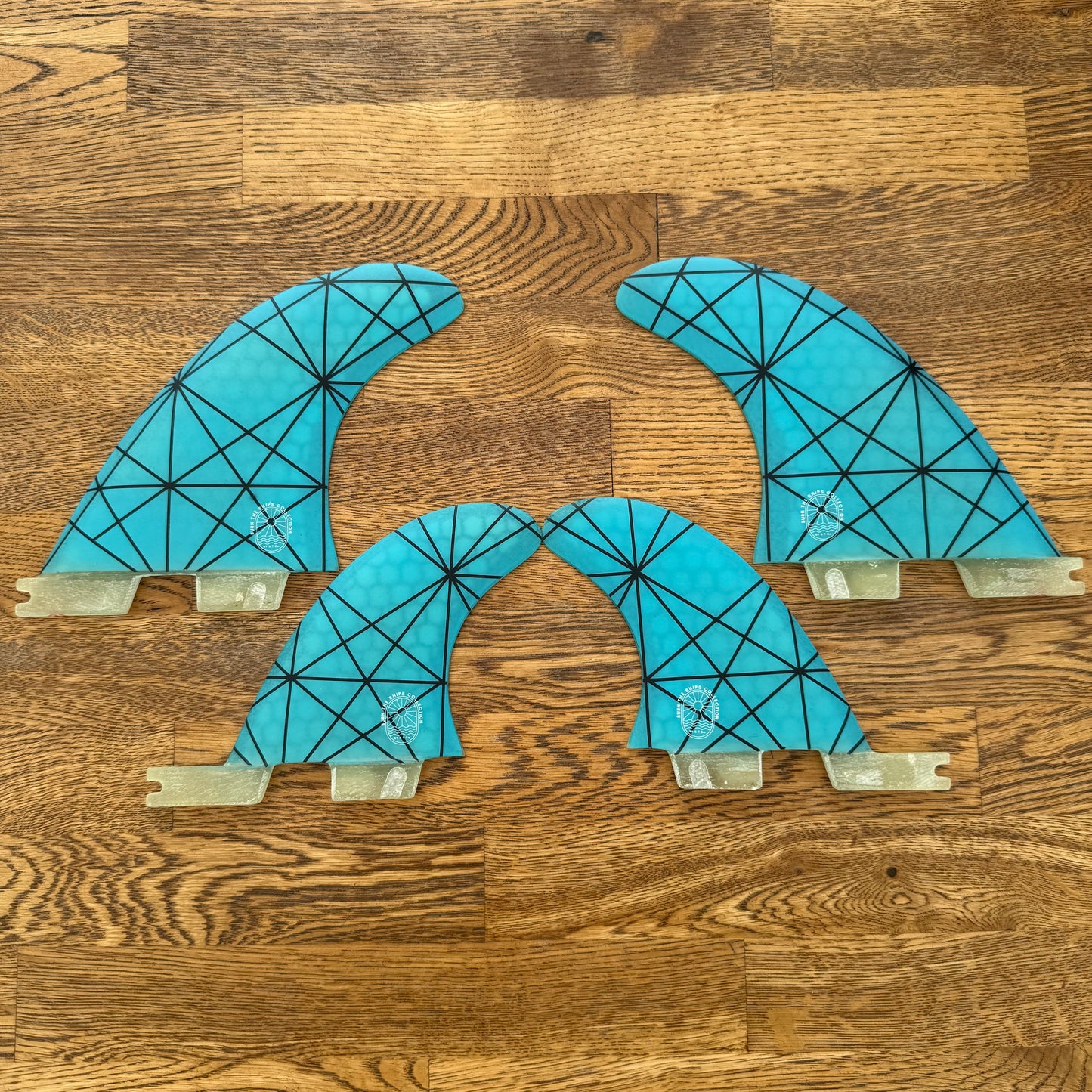 BTS Collection FCS2 Aqua Line Quad Fin