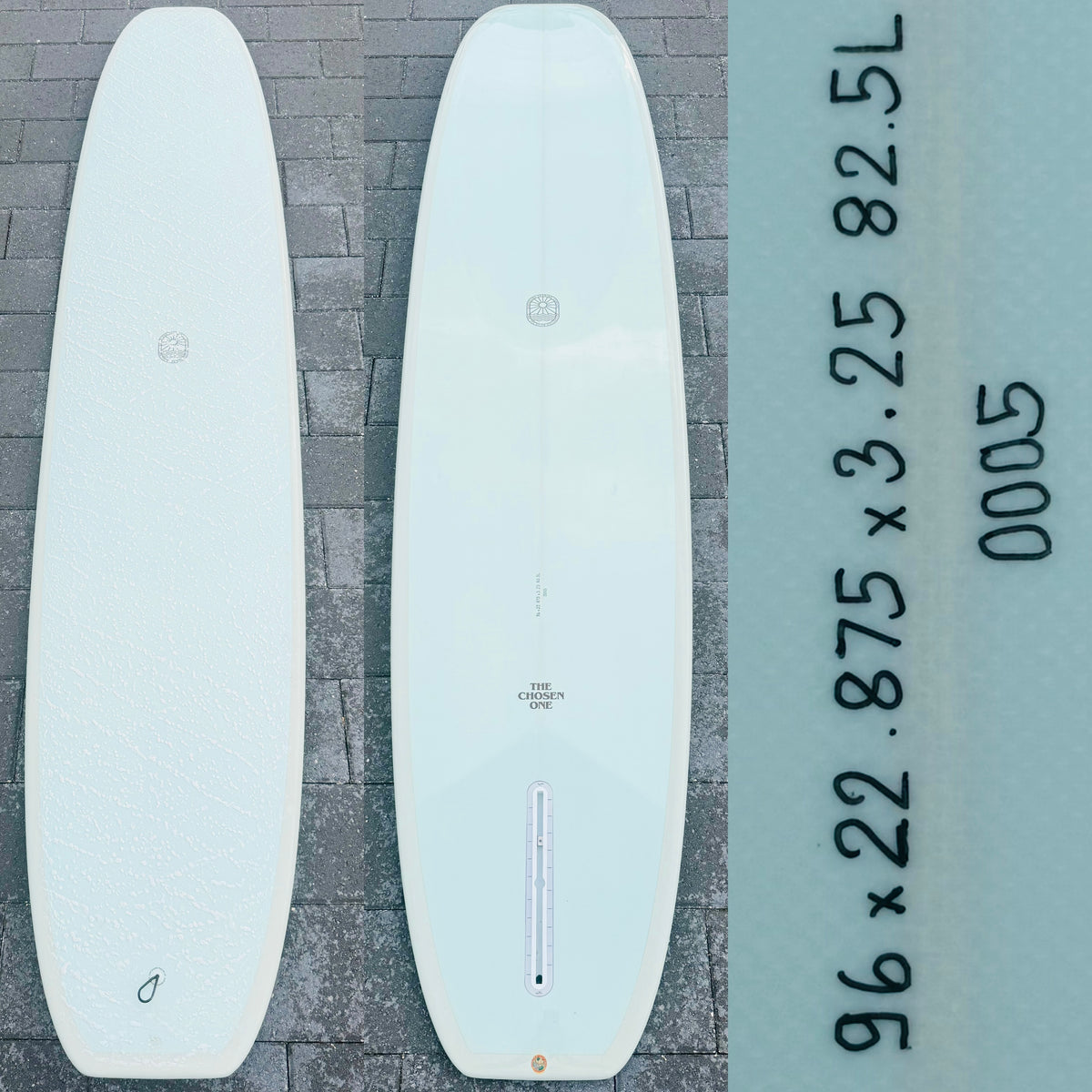 9’6” Chosen One Cutlap Aqua - 82.5L