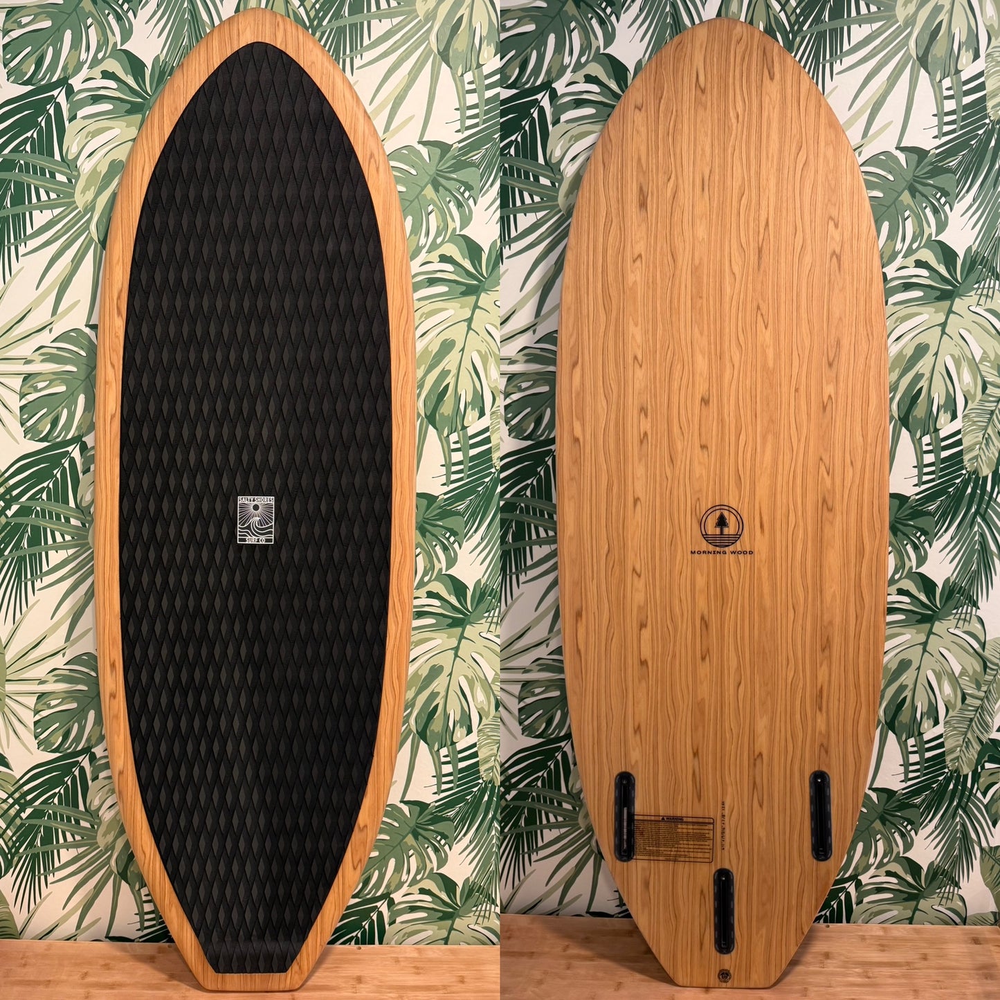 Morning Wood Wake Surfboard – Olive Wood