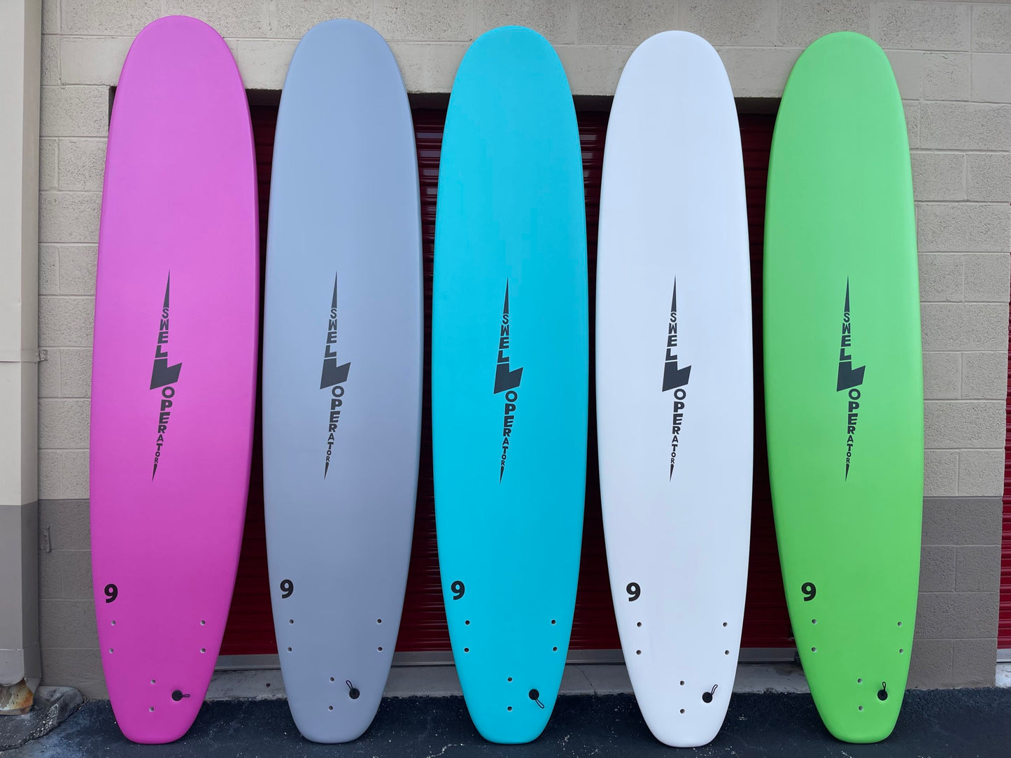 9′ Foam Swell Operator Longboard - White