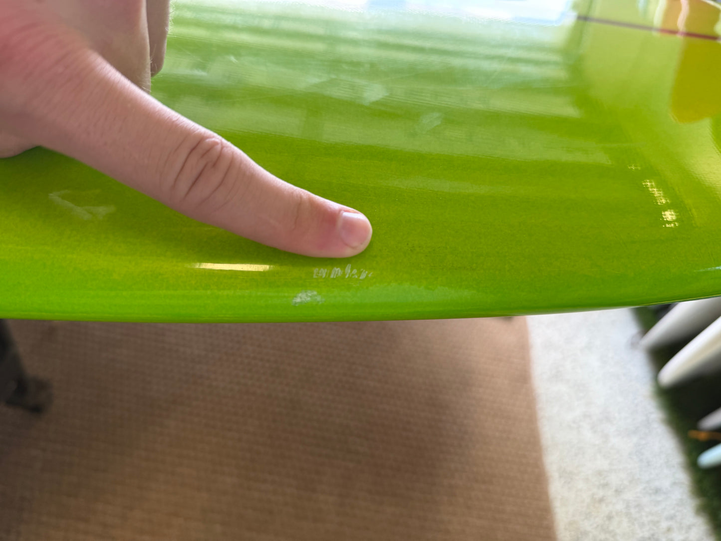 9'6" John Birges Longboard Surfboard 60L