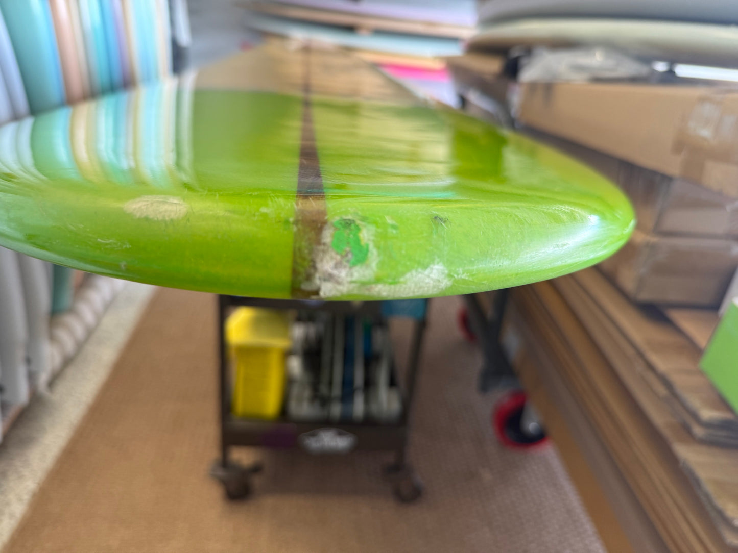 9'6" John Birges Longboard Surfboard 60L