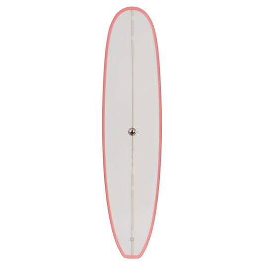 The Baby Log Beginner Longboard Surfboard – Coral Pink - Ships 10/16/26