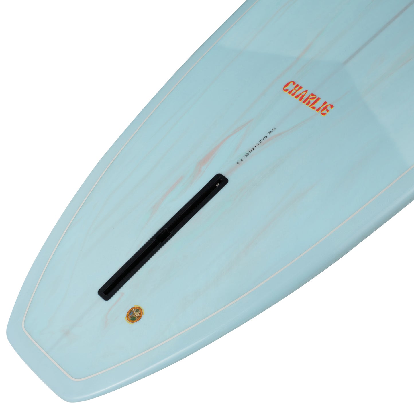 The Charlie Pig-Inspired Longboard Surfboard – Swirl - Ships 10/6/26
