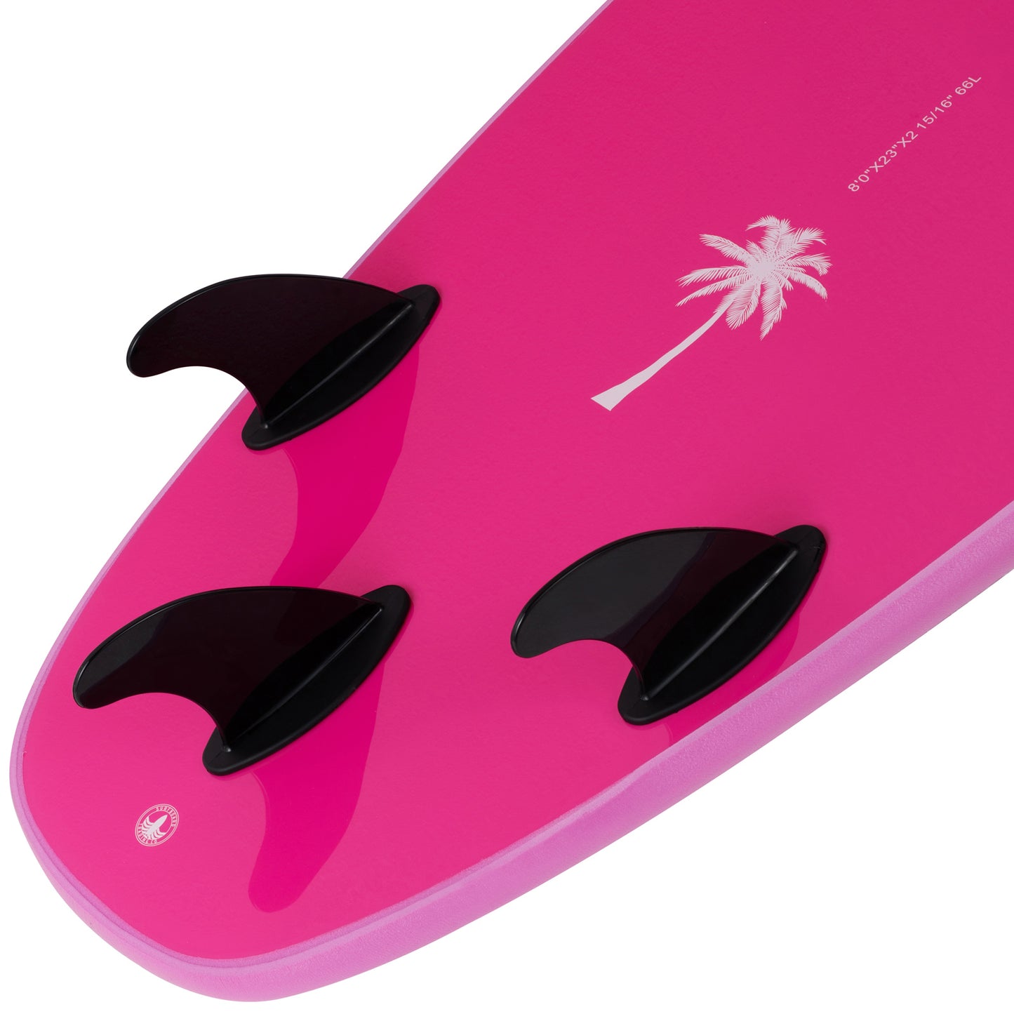 8' Party Wave Soft Top Surfboard - Rose - Ships 10/6/26