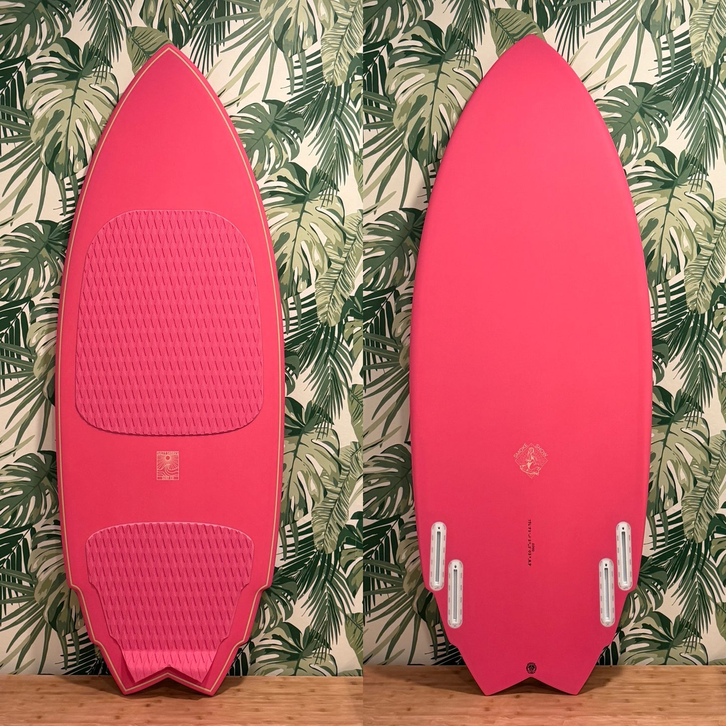 Smoke Show Wake Surfboard – Hot Pink