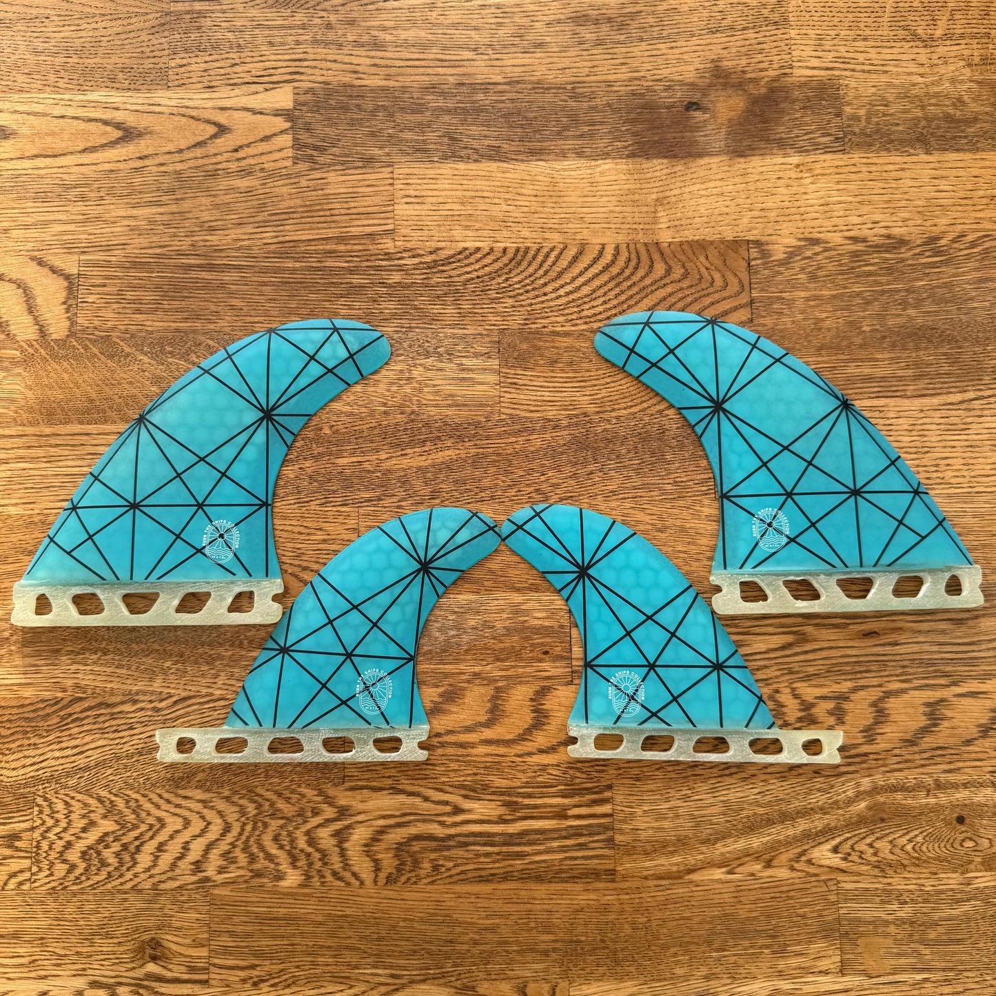 BTS Collection Future Aqua Line Quad Fin