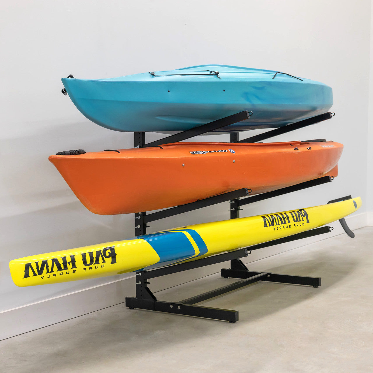 G-Surfboard & SUP Rack | Indoor-Outdoor Storage | 3 Levels