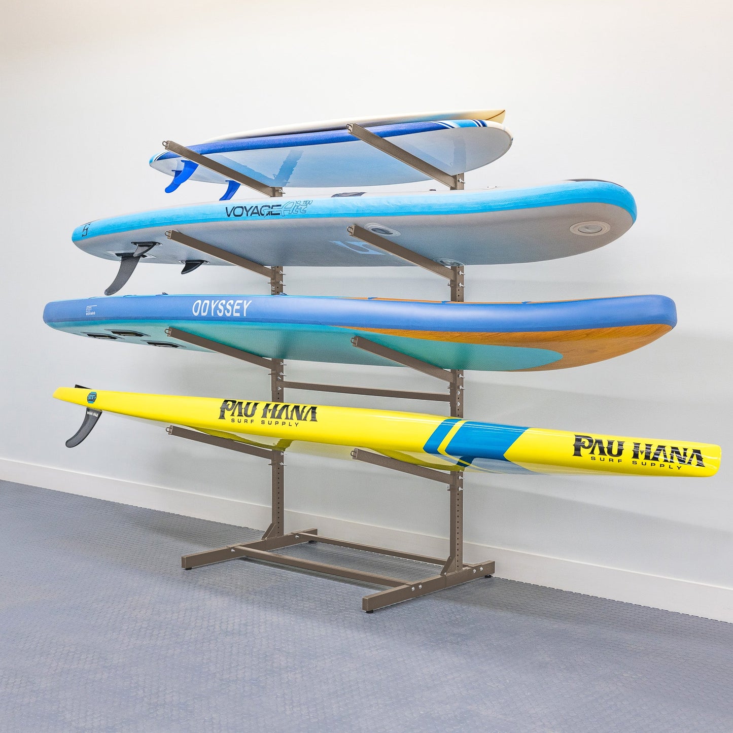 G-Surfboard & SUP Rack | 4 Levels | Indoor-Outdoor