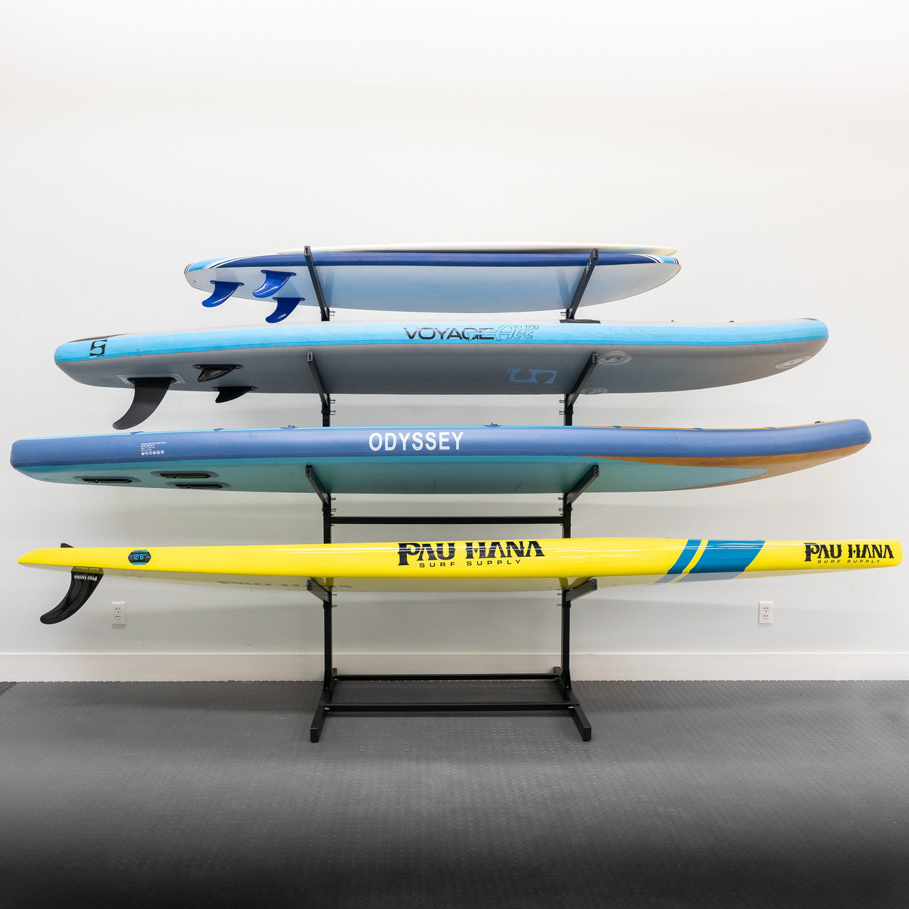 G-Watersport 4 Freestanding Surfboard & SUP Rack | 4 Levels | Indoor-Outdoor Storage