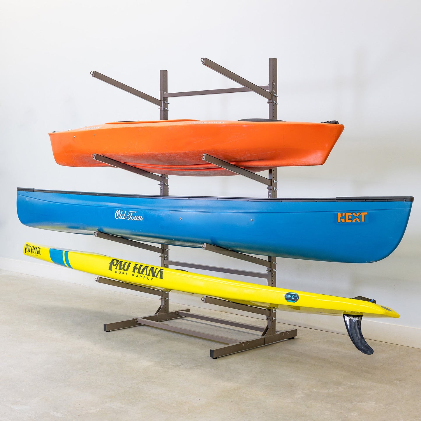 G-Surfboard & SUP Rack | 4 Levels | Indoor-Outdoor