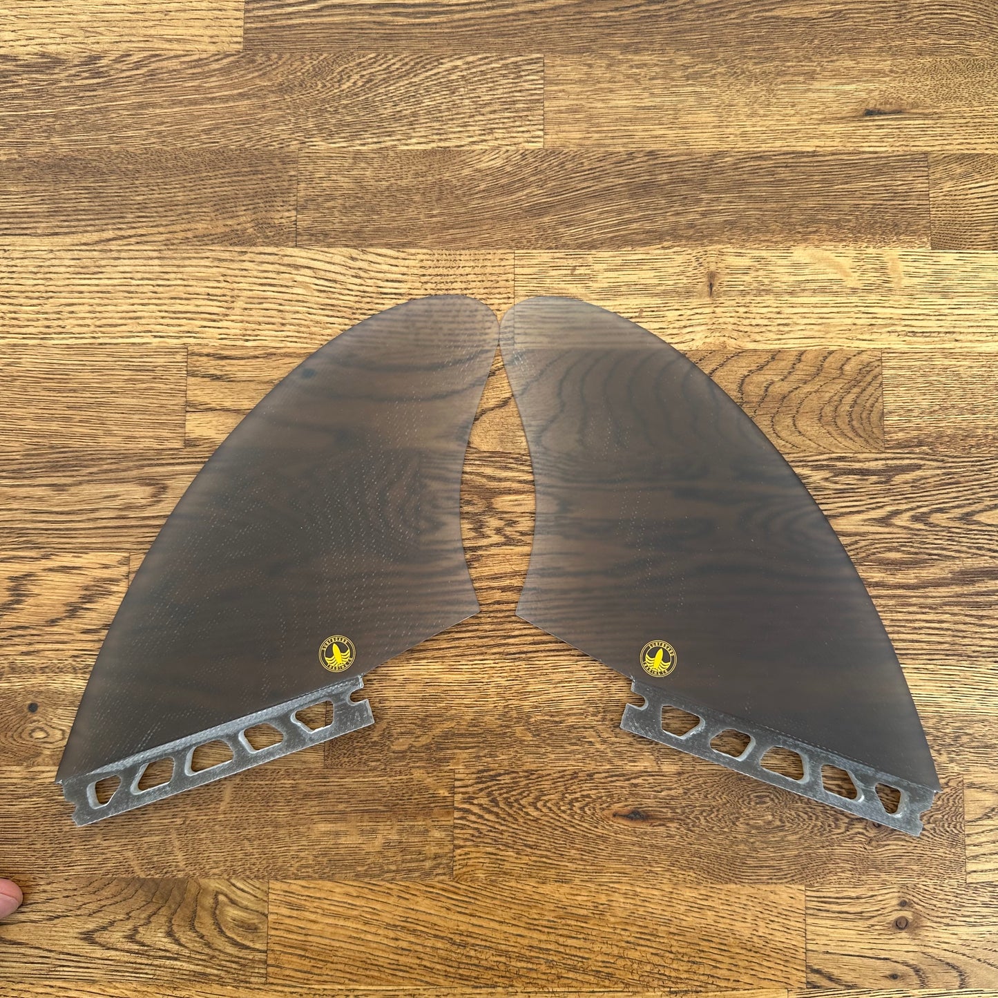 STCo. Future Keel Fins – Dark Sea Glass or Volan White