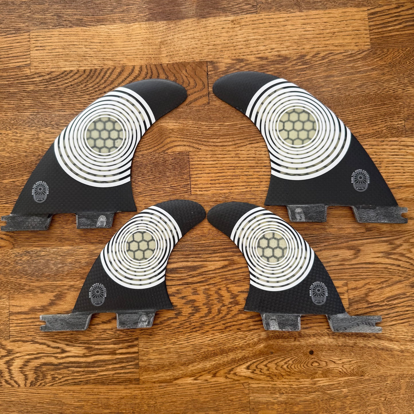 BTS Collection FCS2 Carbon Dot Quad Fin