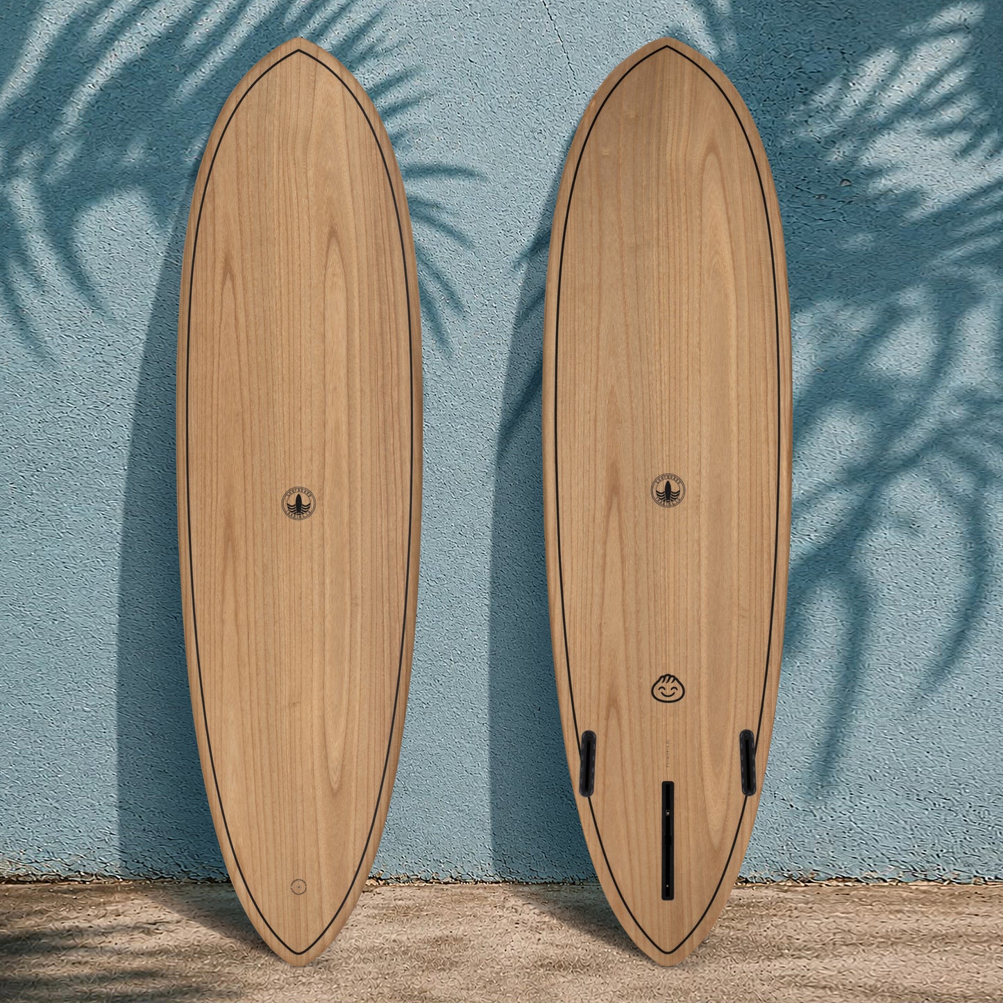 Dumplin Mid Length Surfboard – Paulownia - Ships 10/6/26