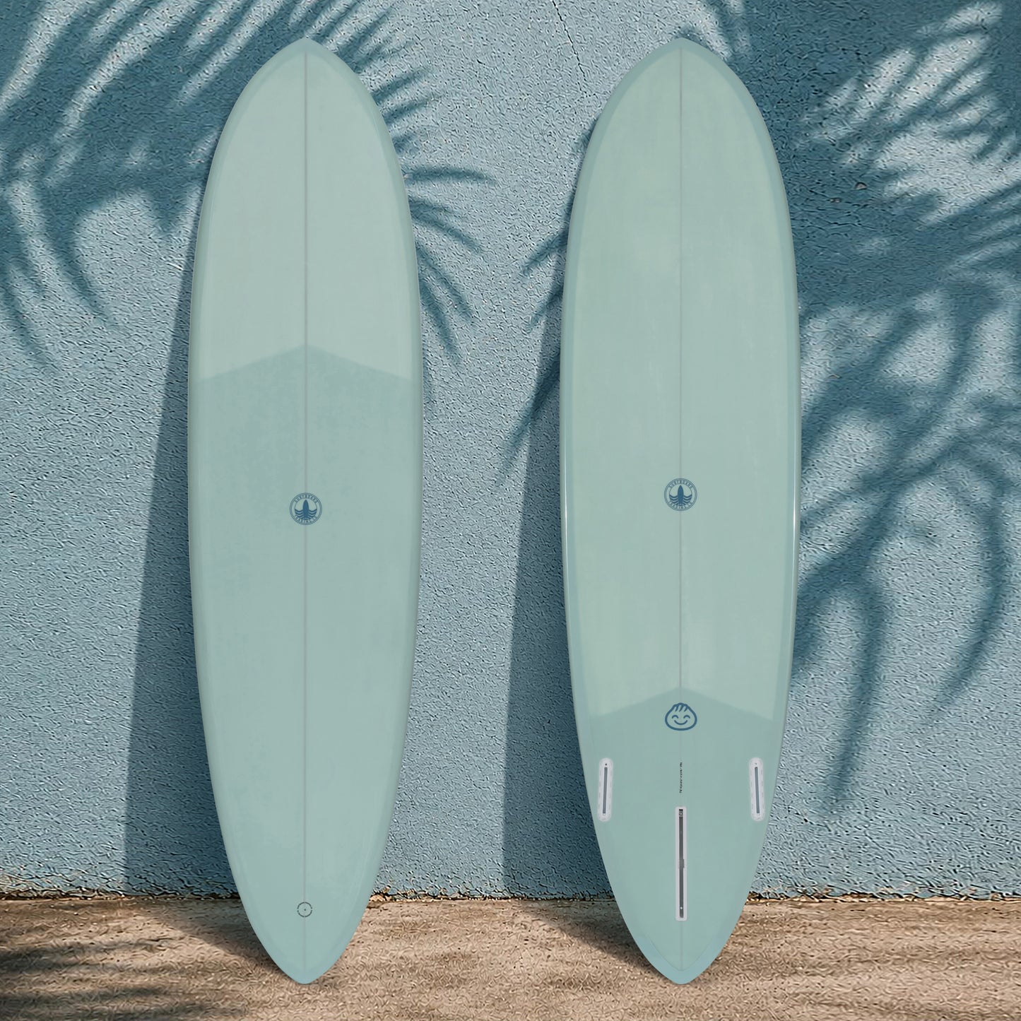Dumplin Mid Length Surfboard – Sky - Ships 10/6/26