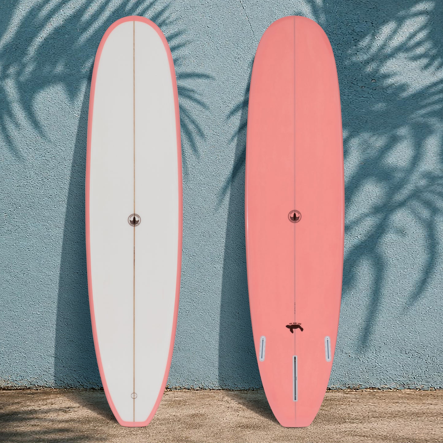 The Baby Log Beginner Longboard Surfboard – Coral Pink - Ships 10/6/26