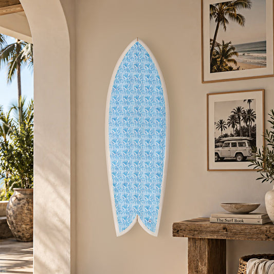 The Ocean Air Print – Coastal Surfboard Wall Art