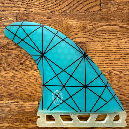 BTS Collection Future Aqua Line Quad Fin