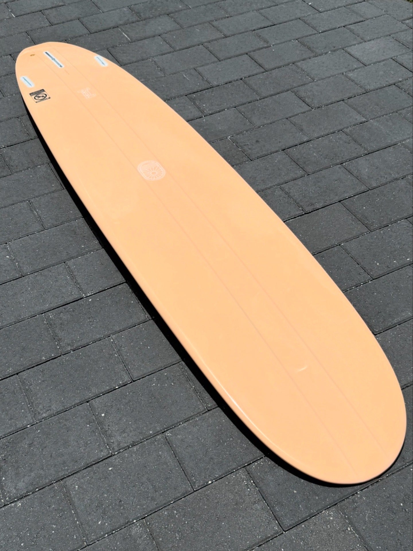 9'2 - 9'6 PRIMO Longboard - Cutlap Paulownia Peach
