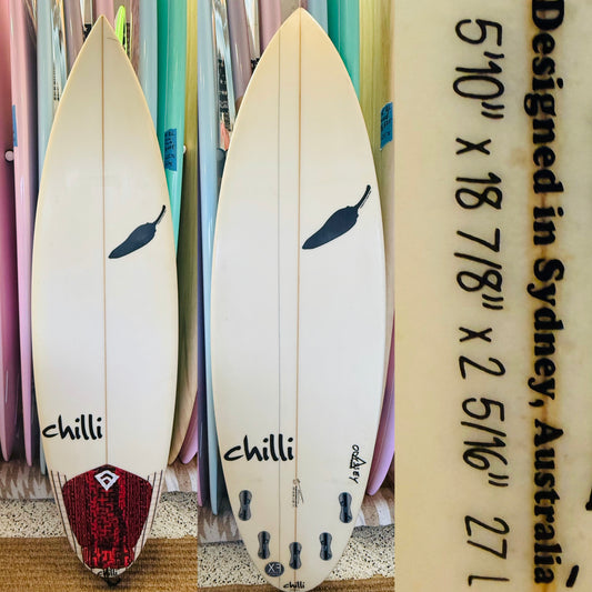 5’10” Chilli - Peri Peri Surfboard - 27L