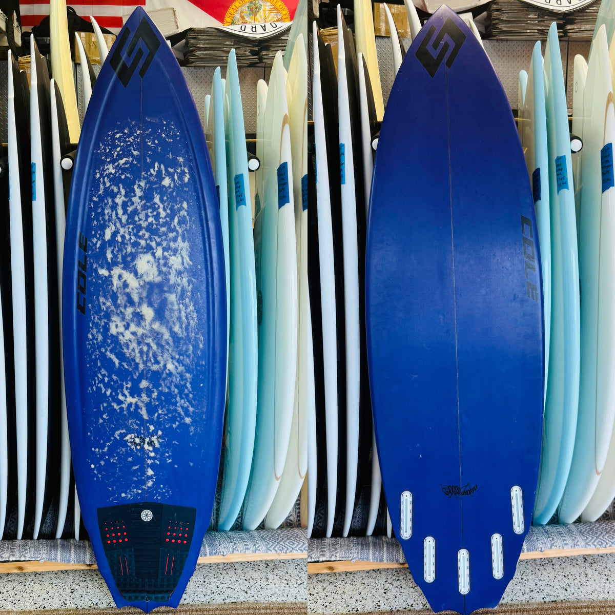 6’ Cole Grasshopper Surfboard ~ 34L