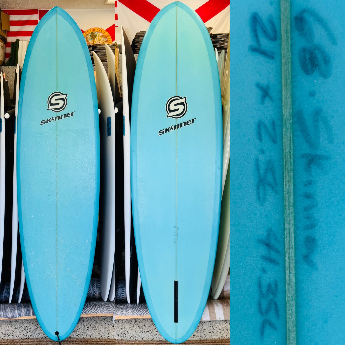 6’8” Skinner Surfboard - 44.35L