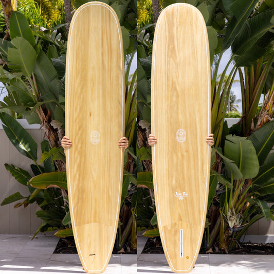 8'6 - 9'6 Just The Tip Longboard - Paulownia Gloss