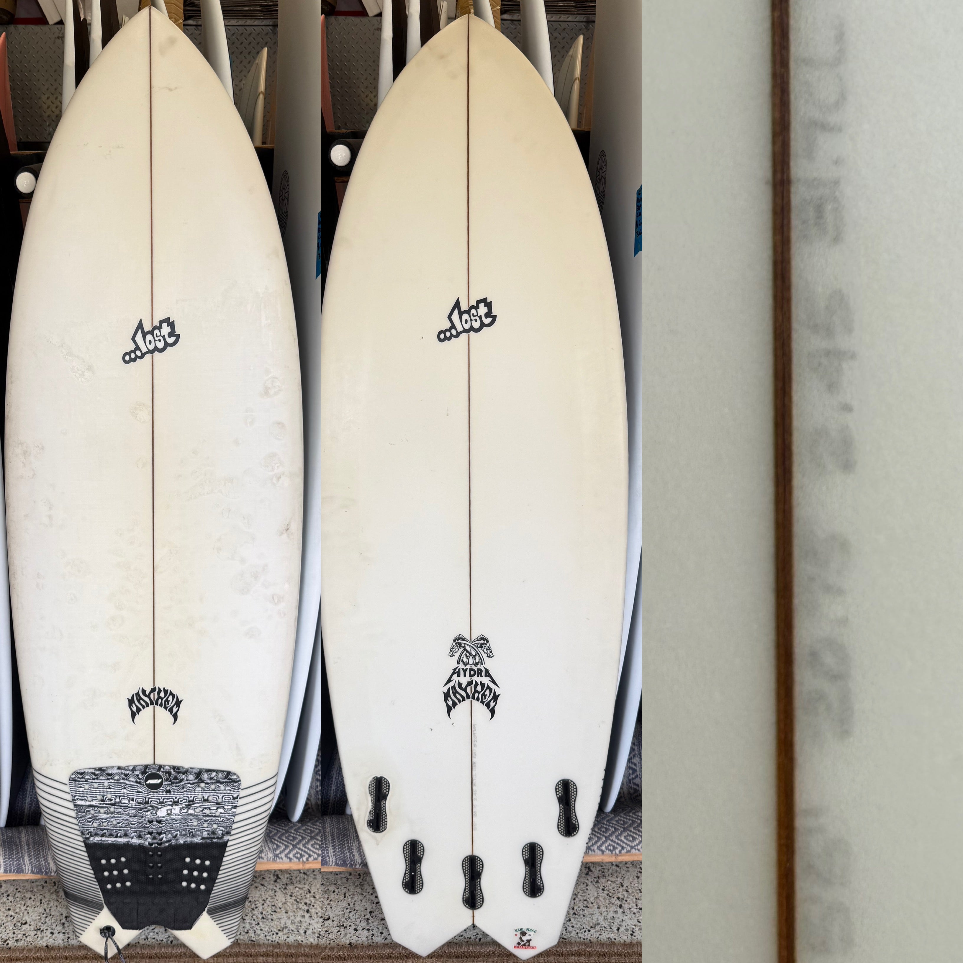 5'5” Lost Mayhem Hydra Surfboard - 31.75L – Surfboard Trading Co.