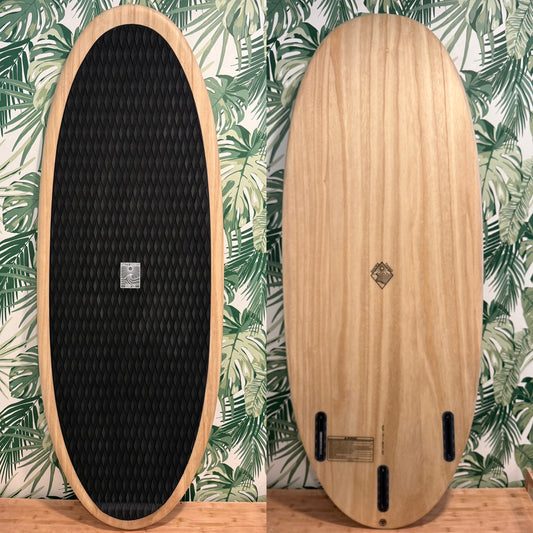 Shore Thing Wake Surfboard – Paulownia