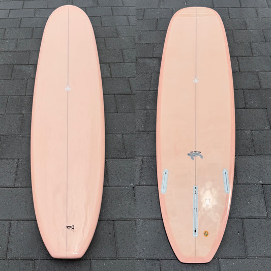 8’ The Baby Log Mid / Longboard – Pink - 65.7L