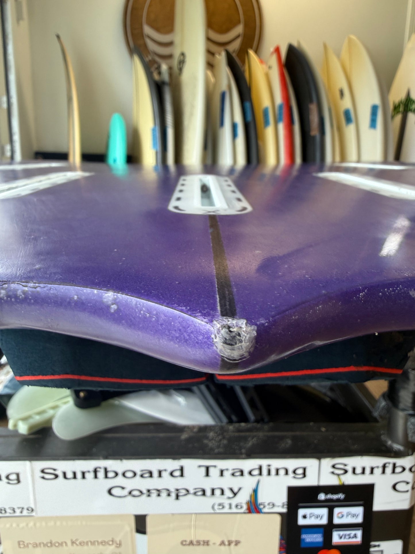 6’ Cole Grasshopper Surfboard ~ 34L