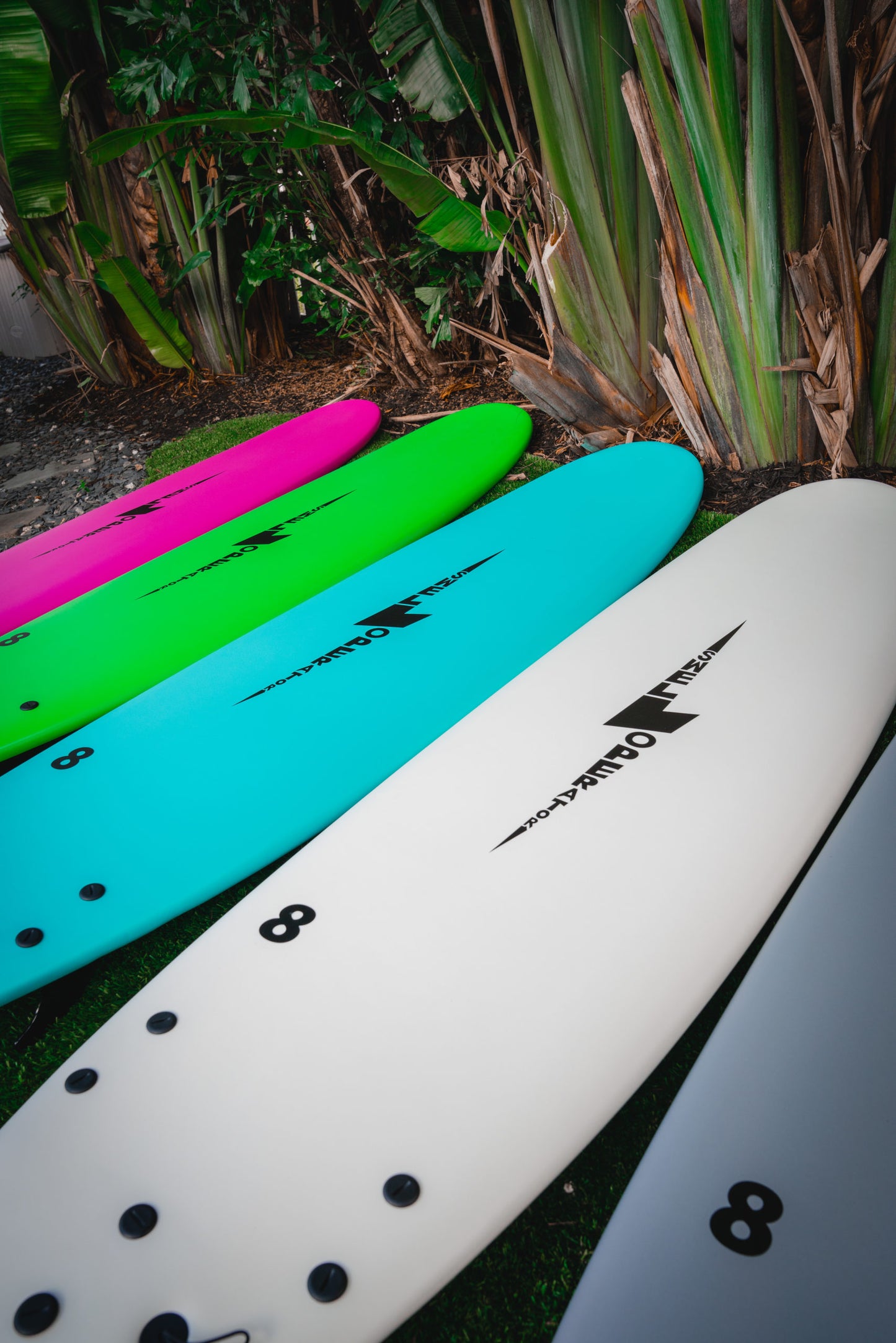 8′ Swell Operator Foam Surfboard - Aqua