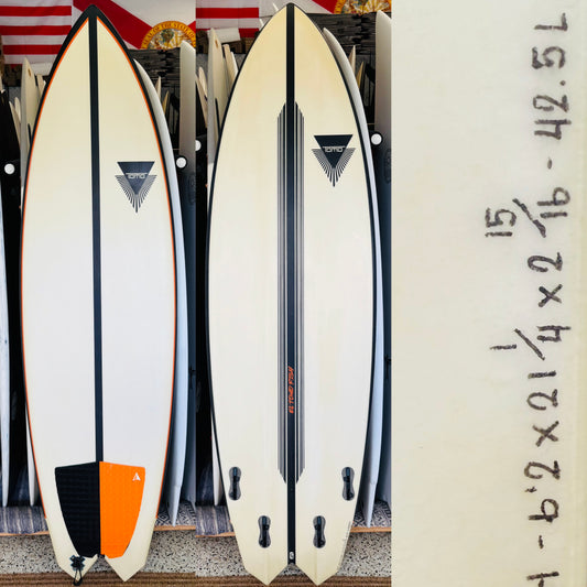 6'2" Firewire El Tomo Fish Surfboard - 42.5L