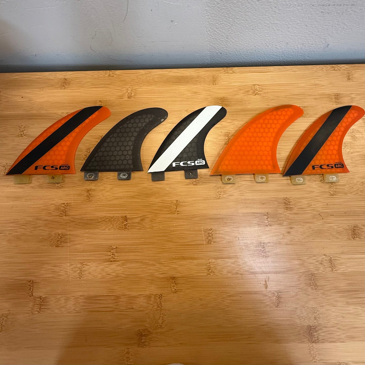FCS ARC Medium Tri-Quad Fins