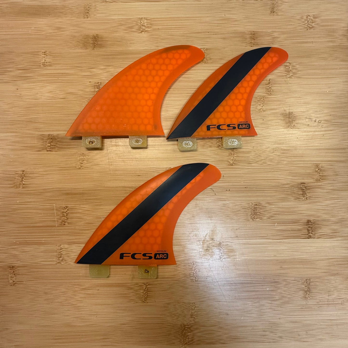 FCS ARC Medium Tri-Quad Fins