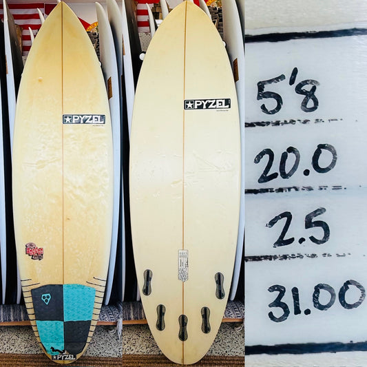 5'8" Pyzel Shortboard Surfboard - 31L