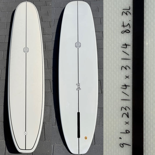 9'6" Primo Cutlap Longboard Surfboard - 85.3L