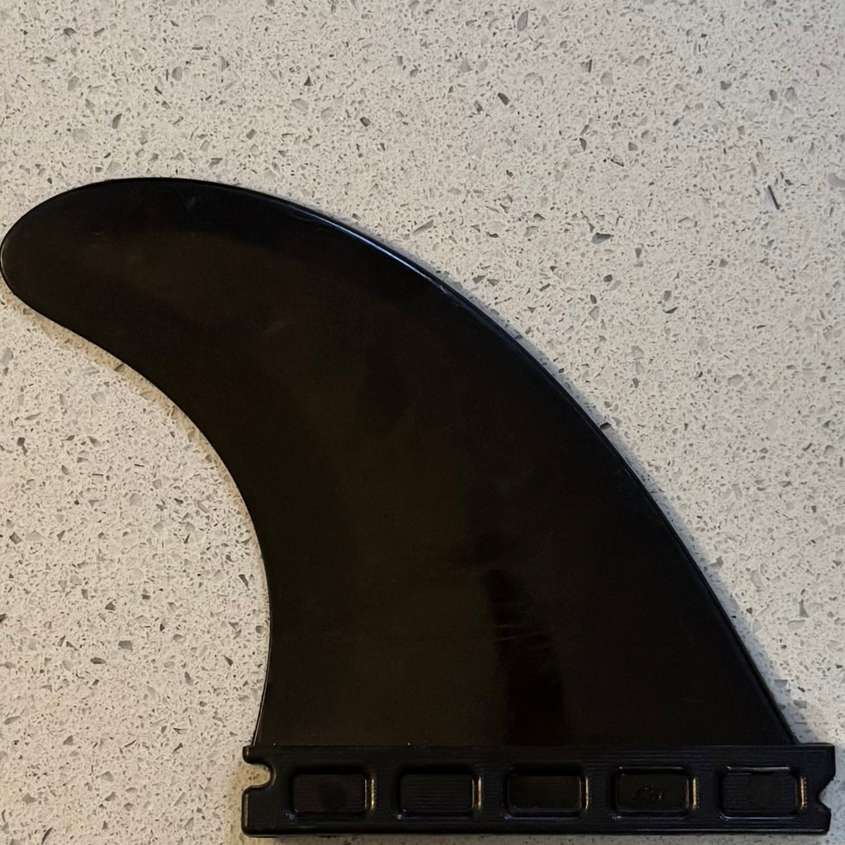 Used Basic Plastic Thruster Fins - Black