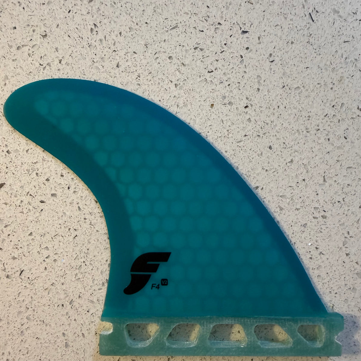 Future Fins - V2F4 5-Fin Set Blue/Black