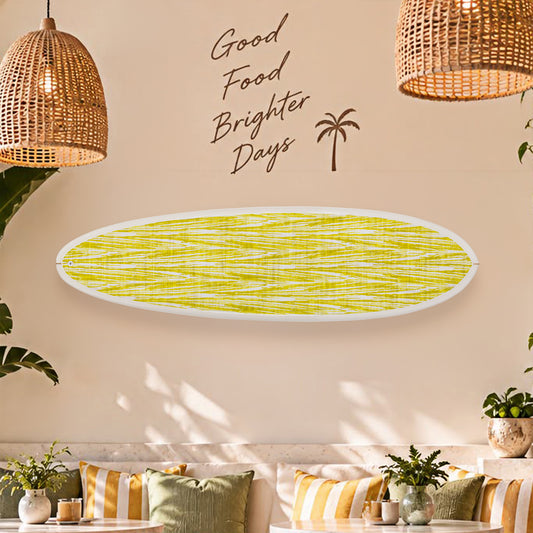 The Seagrass Print – Organic Modern Surfboard Wall Art
