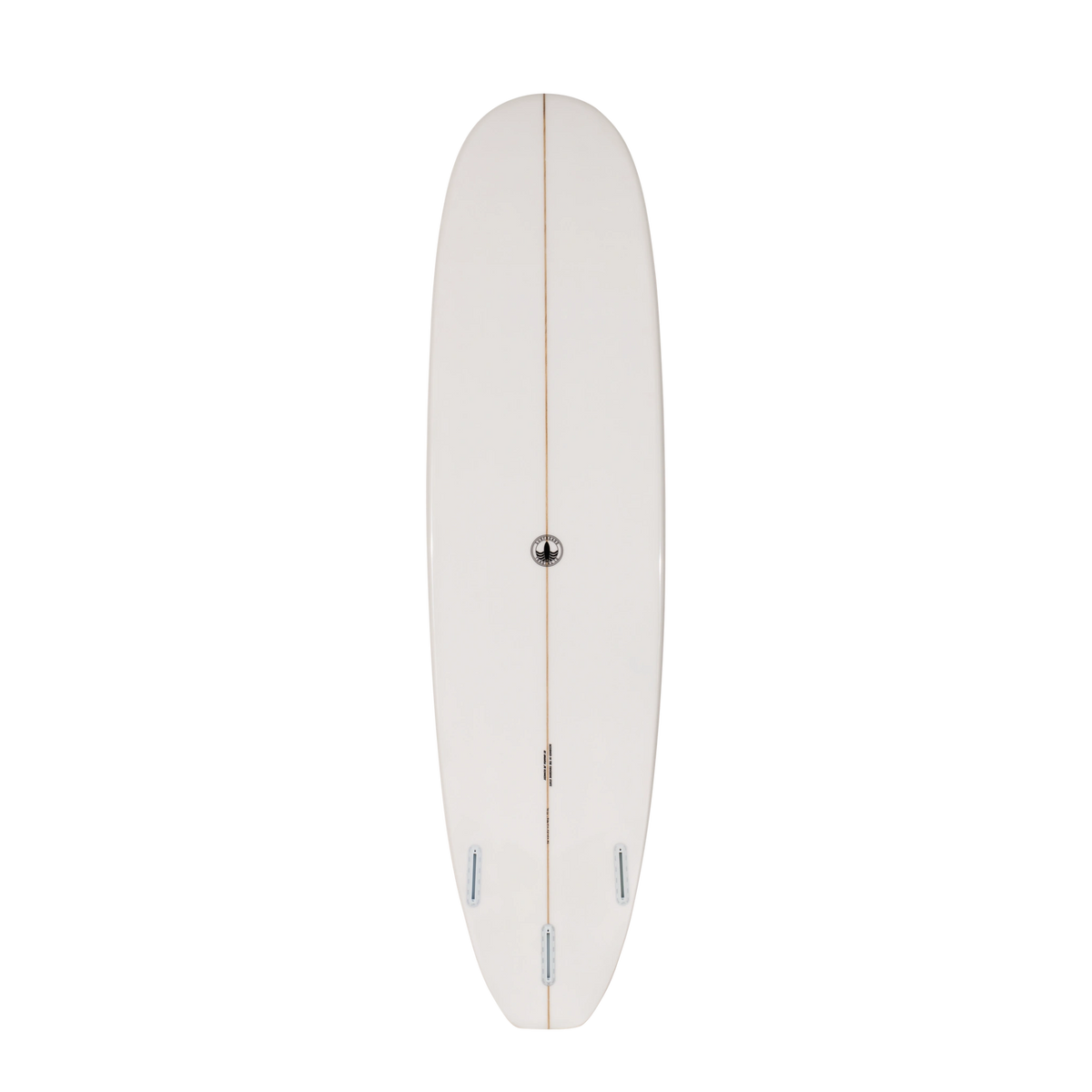 The Tangerine Tropics Print – Floral Surfboard Wall Art