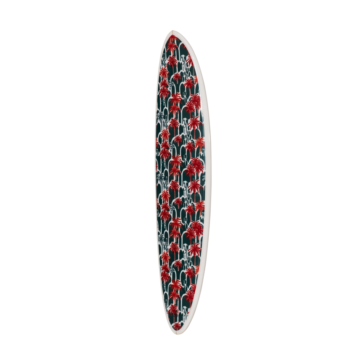 The Palm Beach Print – Palm Tree Surfboard Wall Art