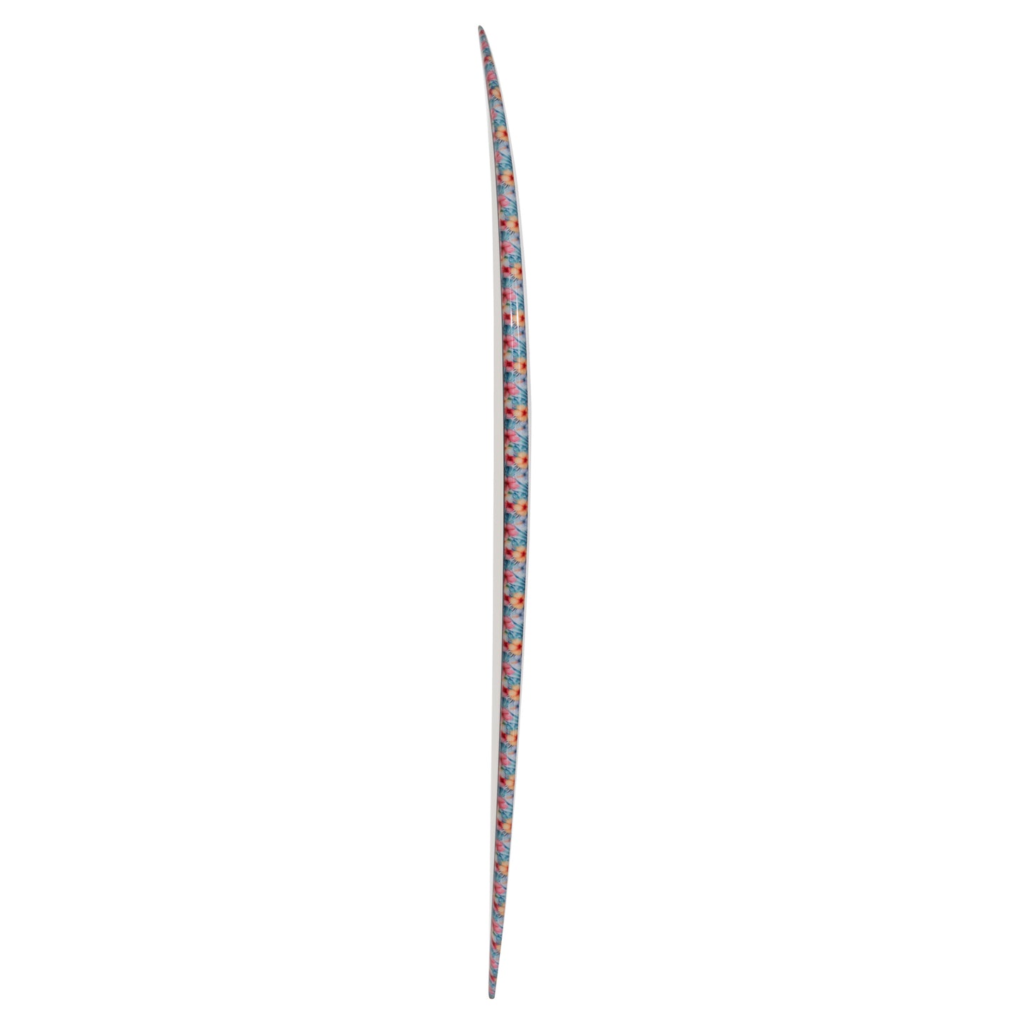 Dumplin Mid Length Surfboard – Hawaiian Floral - Ships 10/6/26