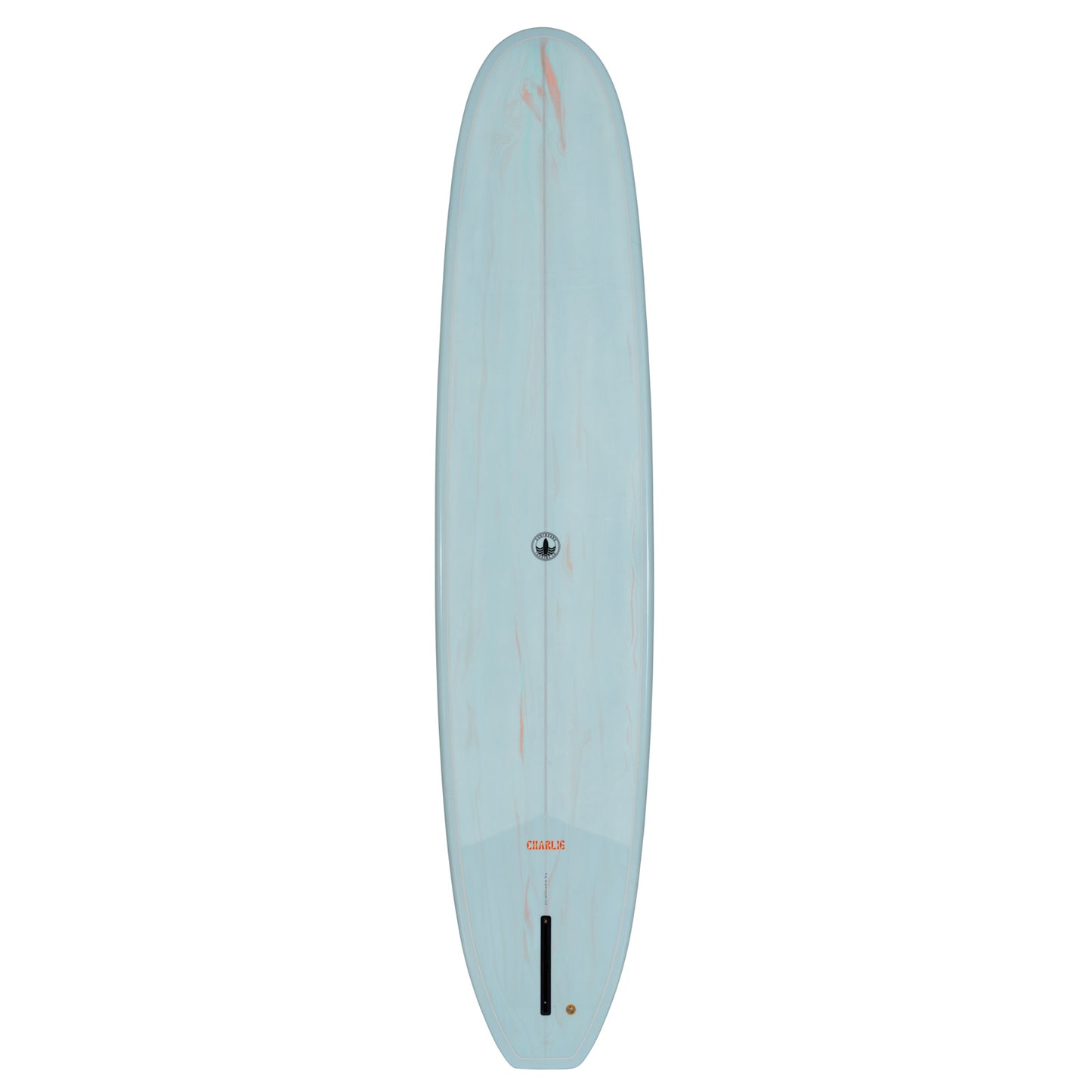 The Charlie Pig-Inspired Longboard Surfboard – Swirl - Ships 10/6/26