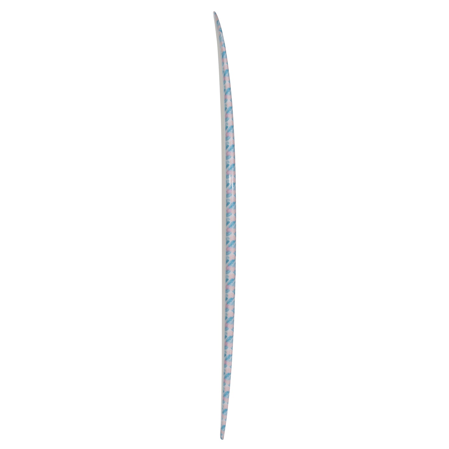 The Baby Log Beginner Longboard Surfboard – Floral Blue - Ships 10/6/26