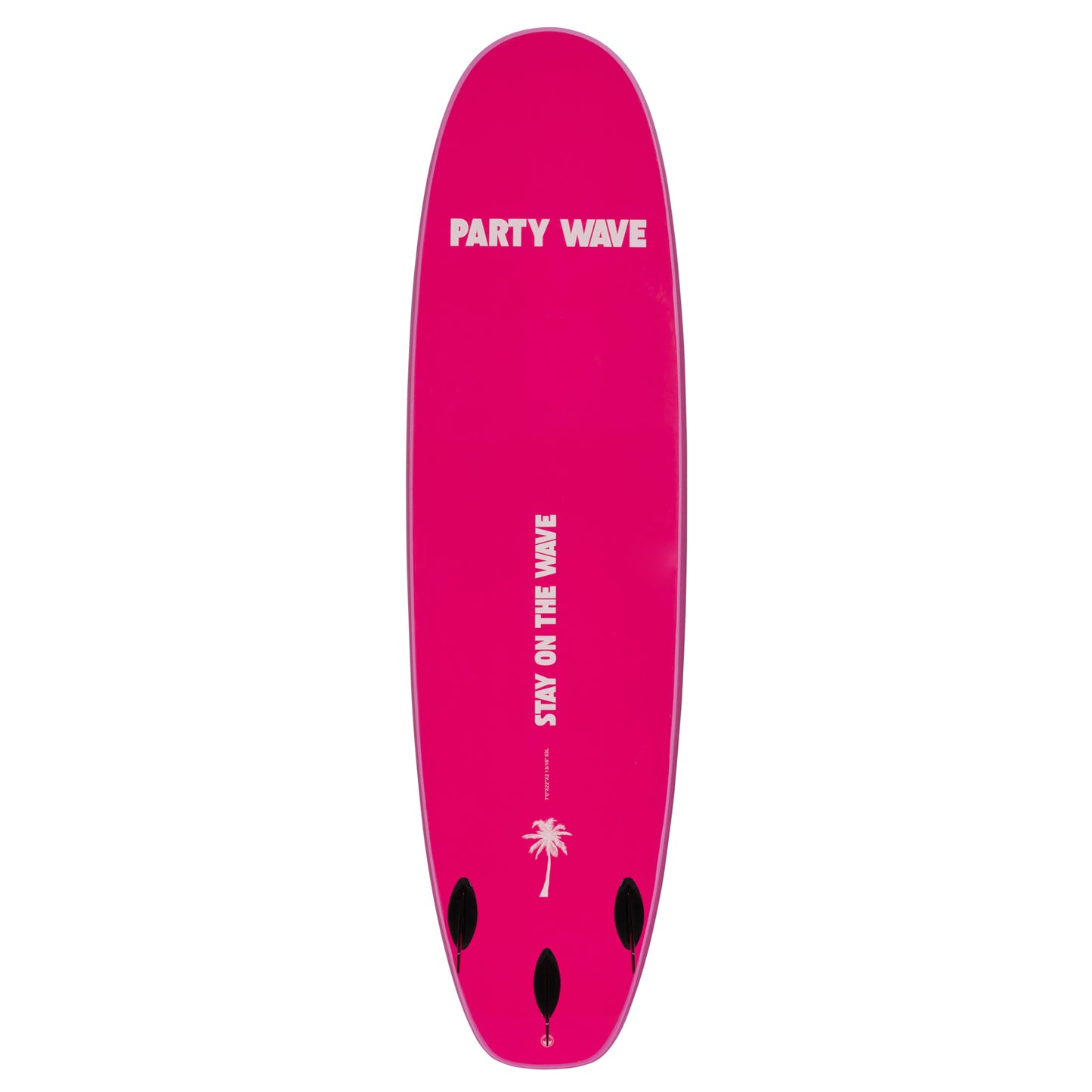7' Party Wave Soft Top Surfboard - Rose - Ships 10/6/26