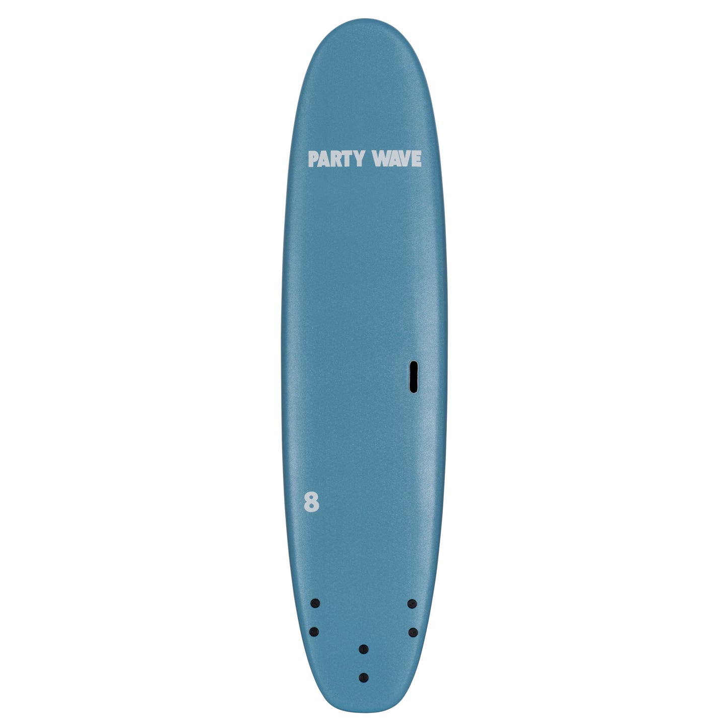 8' Party Wave Soft Top Surfboard - Blue Steel - Ships 10/6/26