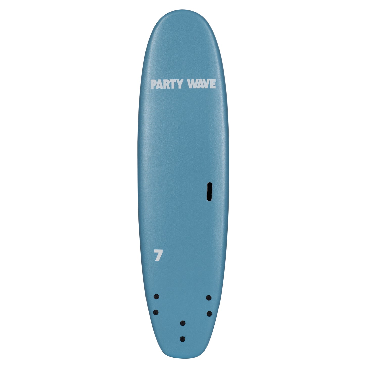 7' Party Wave Soft Top Surfboard - Blue Steel - Ships 10/6/26